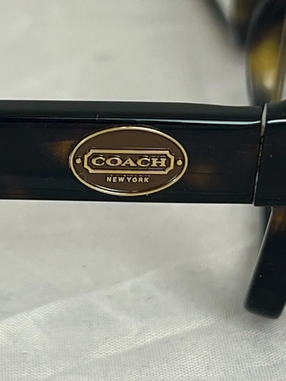 Coach Brooklyn HC 6040‎ Dark Tortoise Eyeglasses Frames with Case & Cloth